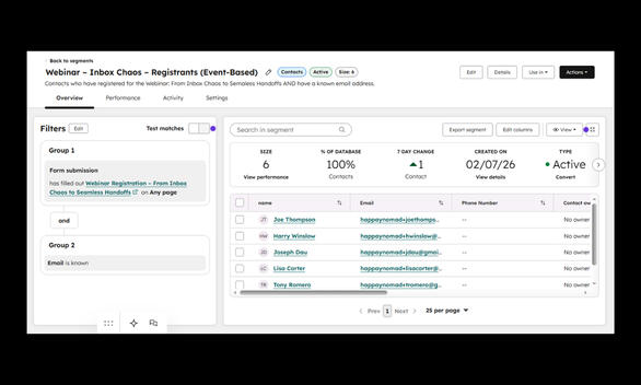 Segmentation (Event-Based)